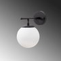 Opviq Roe - 10715 Lámpara de pared negro y crema